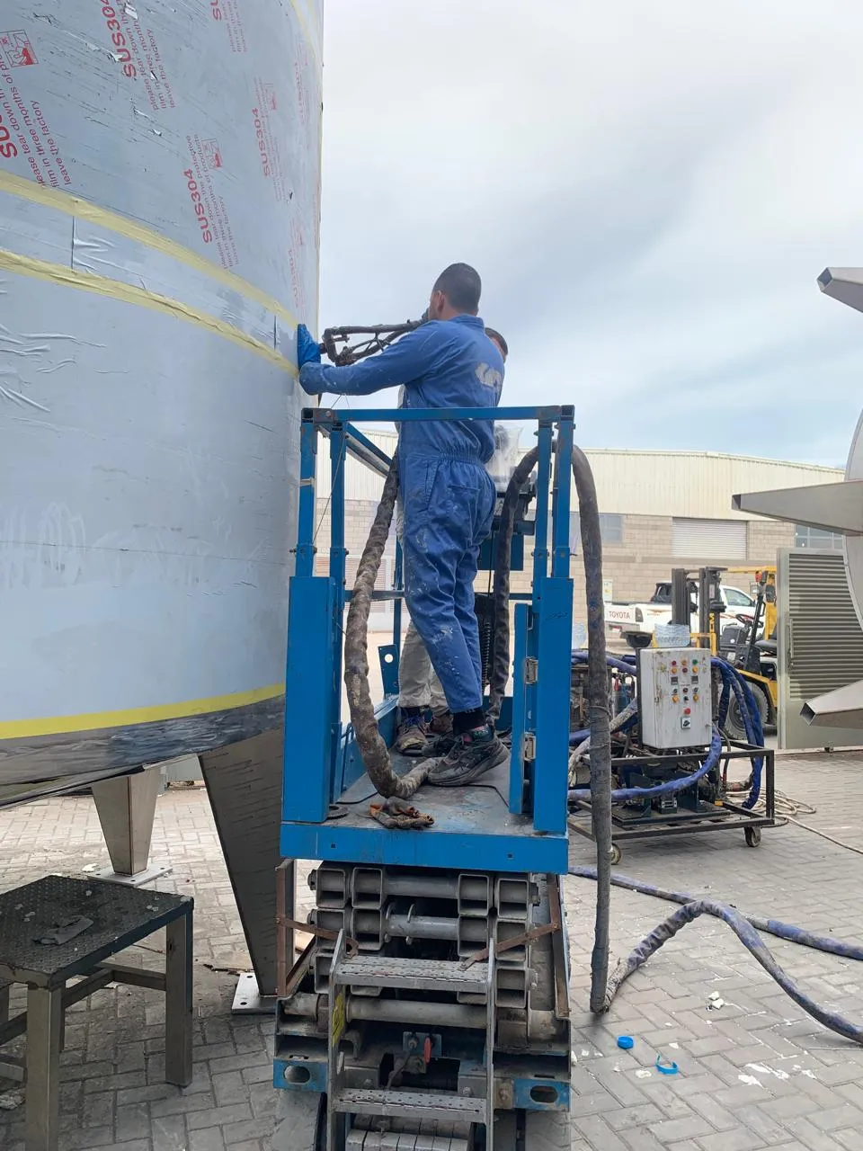 Industrial electrical control panel assembly by Pipe Steel Pro